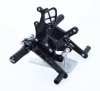 Składane Podnóżki RG Racing Rearsets, Para Black